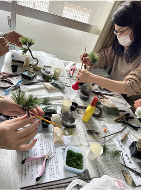 ARTIFICIAL BONSAI Workshop in ASAKUSA